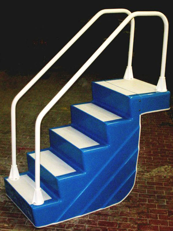 ADA Easy Stair in Medium Blue